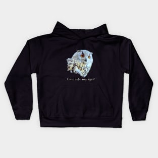 Look into my eyes Kids Hoodie